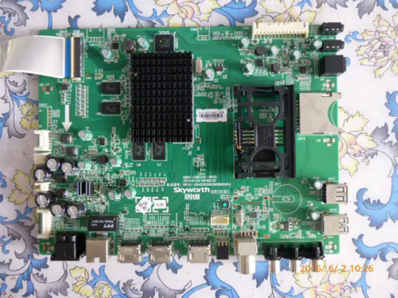 Carte Skyworth 42E690U 5800-A9R100-0P20 avec écran lcd CHIMEI V420DK1-KS1