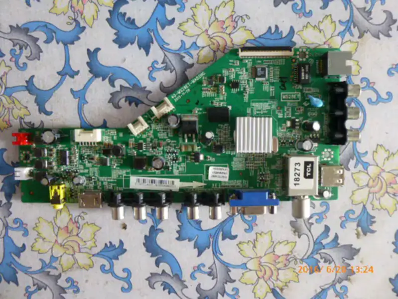 Carte TCL L32F1590B 40-MS28ET-MAD2HG avec carte LCD TCL lcd LVW320CSOT