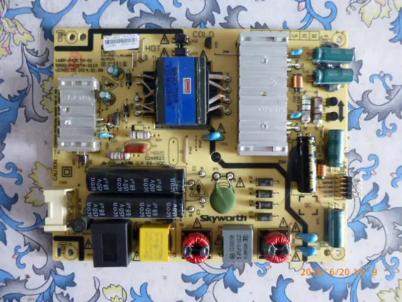 Carte d'alimentation Skyworth 42E360E 168P-P42ETN-01 5800-P42ETN-0100/0110