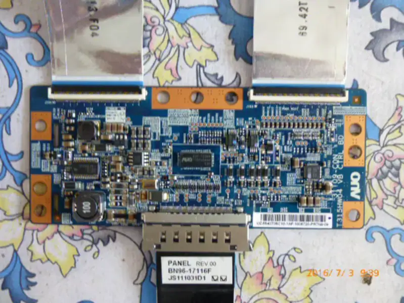 Samsung UA40D5000PR logic Board 31T09-CON T315HW04 VB Ctrl BD