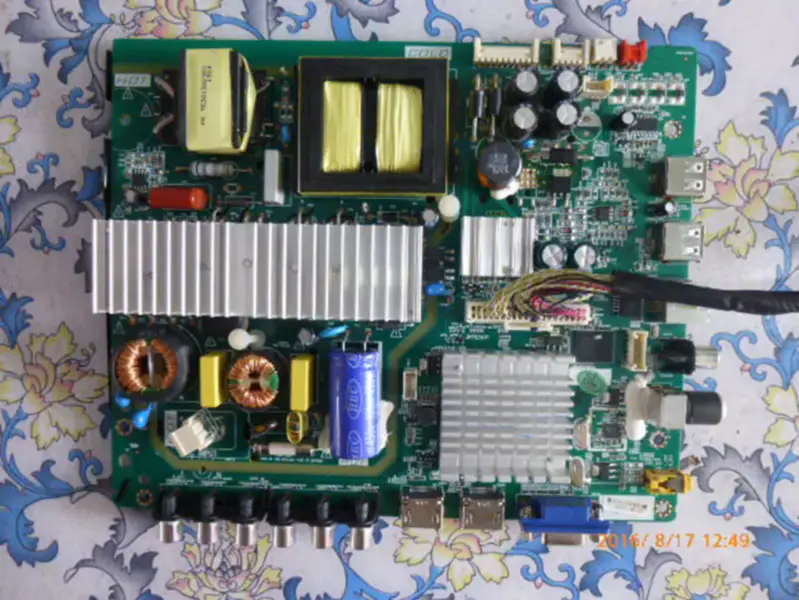 Carte Haier 1.30.01.48S200-00-01 3RT82AV1 avec carte LCD LVF480CSDEE