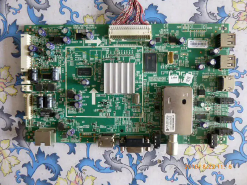 SANYO 39CE920LED 5800-A8K720-0P80 V390HJ1-P02 LCD board