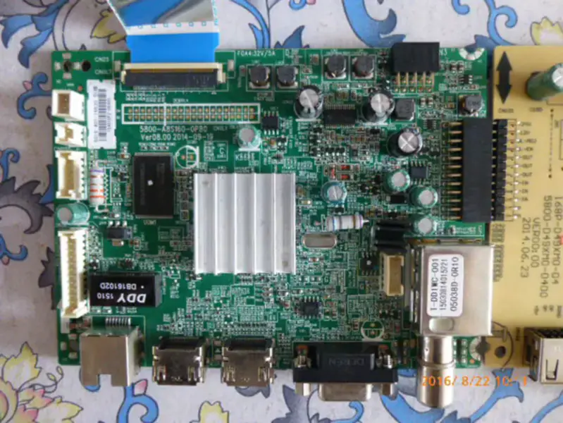 Carte Skyworth 49E5ERS 49E360E 5800-A8S160-0P40/0P70/0P80 avec écran lcd Skyworth