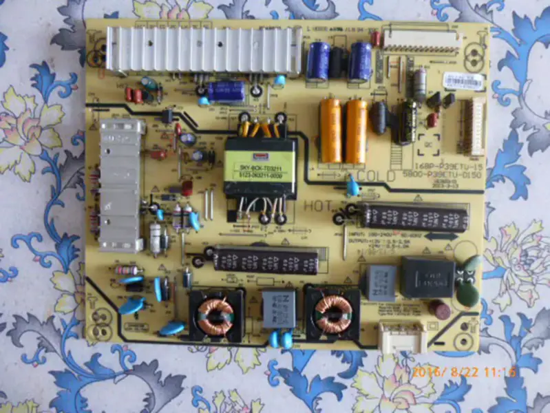 Carte d'alimentation SANYO 39CE920LED 168P-P39ETU-15 5800-P39ETU-0150