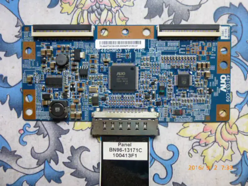 Samsung LA46C530F1R logic Board 46T03-C09 lcd T460HW03