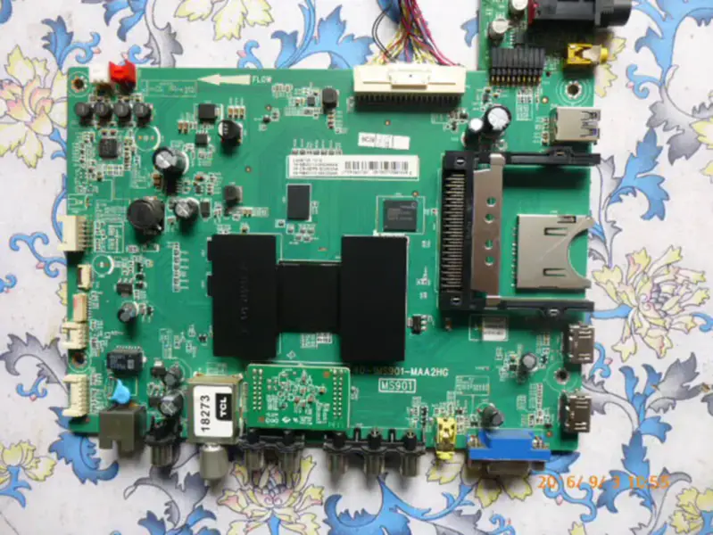 TCL L48A71 Board 40-1MS901-MAA2HG with lcd LVF480SE4L