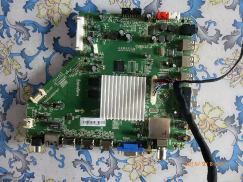Carte LETVS502D CV801LE-A lcd TPT500J1-DUJFFE