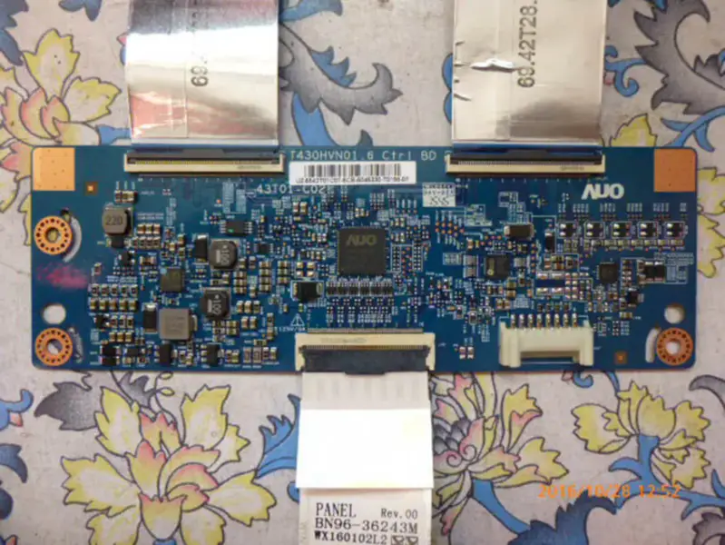 Samsung UA43J51SWAJXXZ logic Board T430HVN01.6 43T01-C02 with