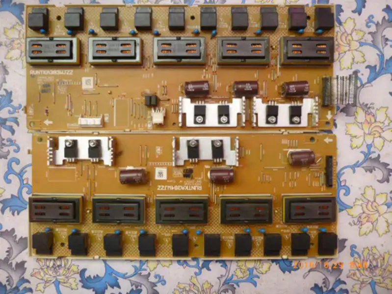 Sharp LCD-46A63 Inverter Board RUNTKA384WJZZ/RUNTKA383WJZZ-