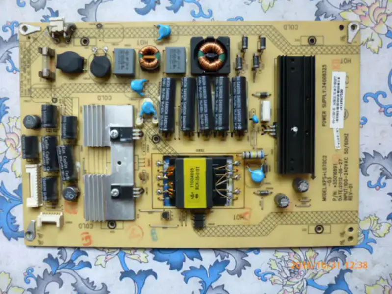KONKA LED40X6000DE Power Supply Board 34008325 KPS+L070C2-03 35016891