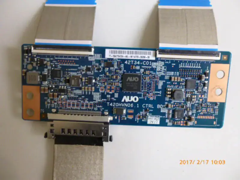 changhong LED42C2000 logic Board 42T34-C01 T420HVN06.1 BD