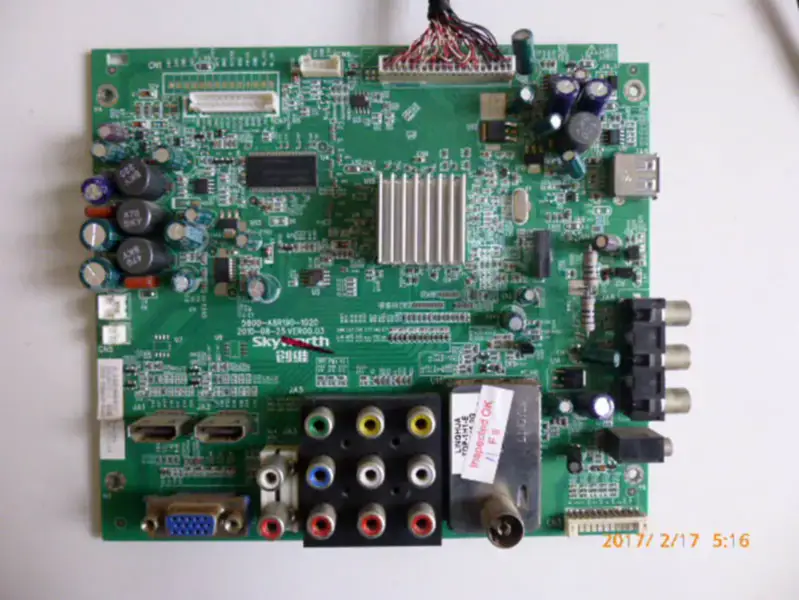 Skyworth 26S16IW Board 5800-A8R190-1010/1020 with lcd