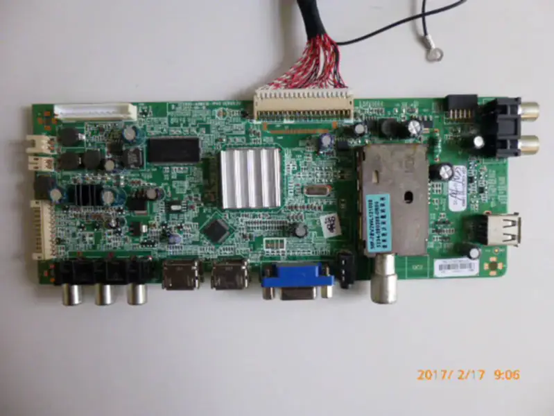 Skyworth 42E350E 5800-A8M410-1P40 RDL420FY QD0-000 LCD board