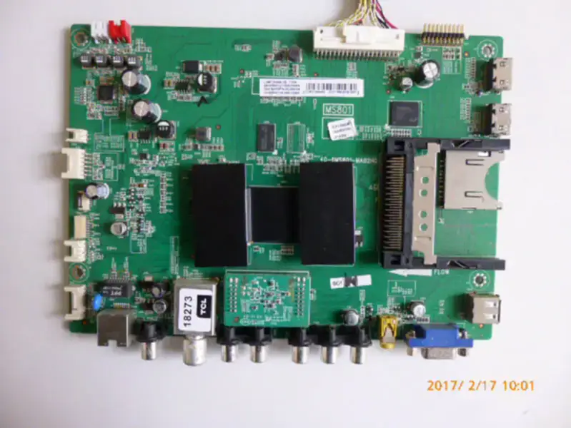 TCL L46F3500A-3D Board 40-6MS801-MAB2HG with lcd LVF460SE3L LCD board