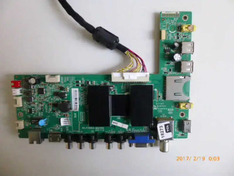 TCL L42F2590E Board 40-F2500A-MAC2HG lcd LVF420CMOT E1 V1