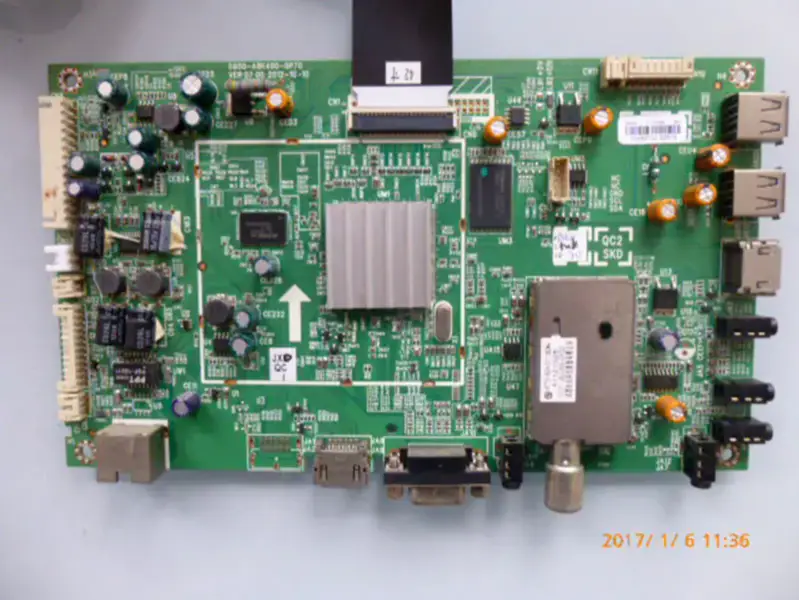 Carte Skyworth 42E550E 5800-A8K490-0P70/0P60 avec RDL420F0 QDS-000