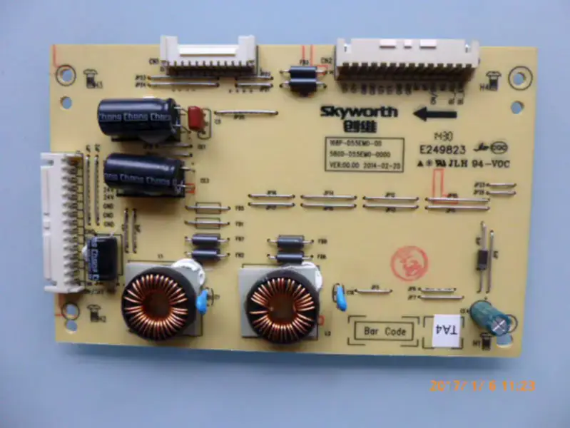 Skyworth 55E510E INVERTER Board Inverter Board 5800-D55EM0-0000 168P-D55EM0-00