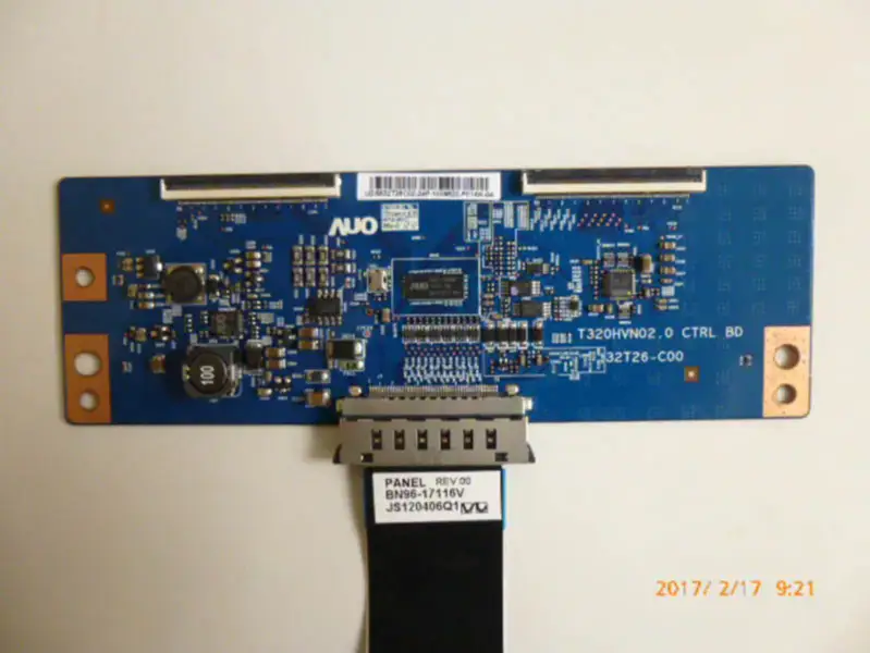 Samsung UA32EH5080R logic Board 32T26-C00 T320HVN02.0