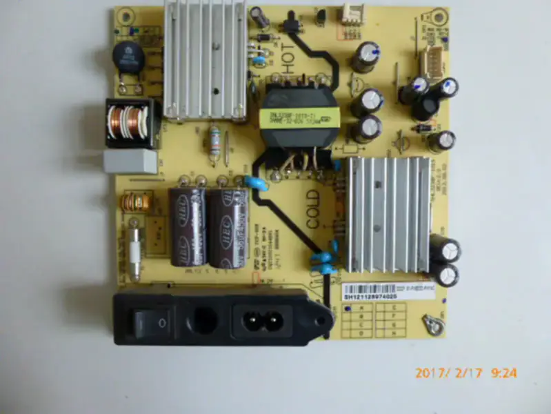 Carte d'alimentation ROWA LED32C550 81-PWE032-PW14 SHL3238F-101S REV 2.0