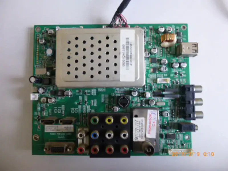 Skyworth 26S12HR Board 5800-A8K200-1000 with LC260WXE lcd