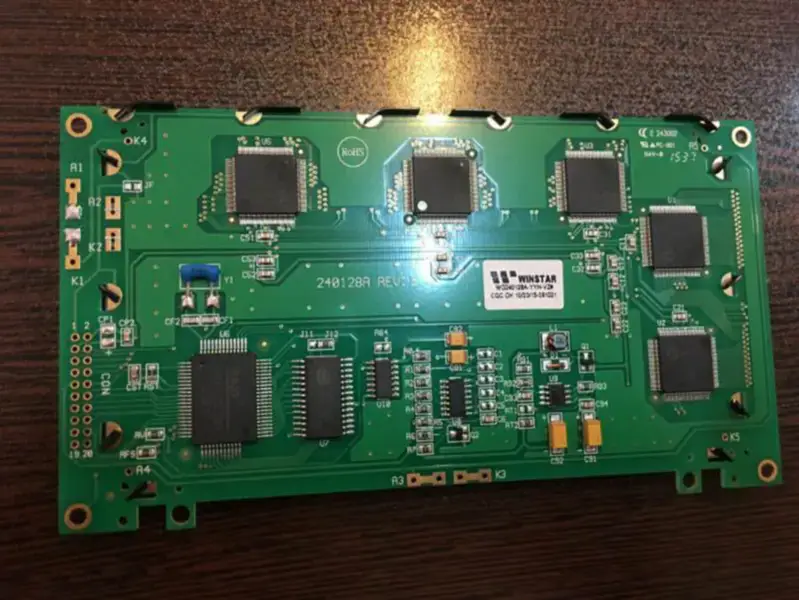 WG240128A-YYH-V2# LCD board