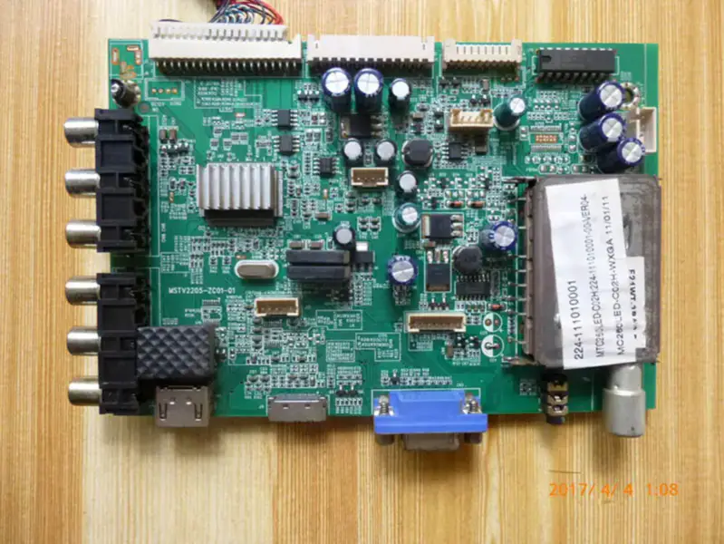 Carte PANDA LE26M16 MSTV2205-ZC01-01 avec écran lcd V260B2-LE3