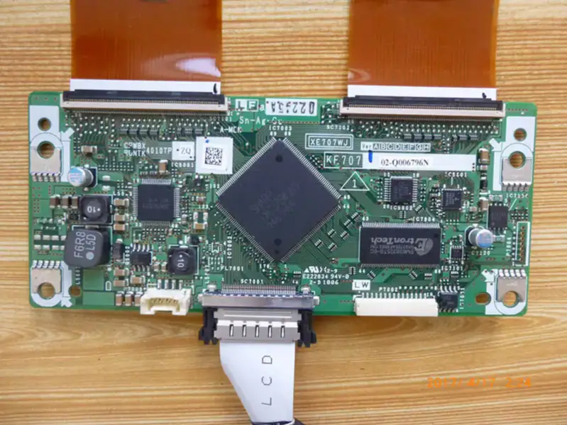 Sharp LCD-46GE5A logic Board CPWBX RUNTK 4010TP XE707WJ KE707