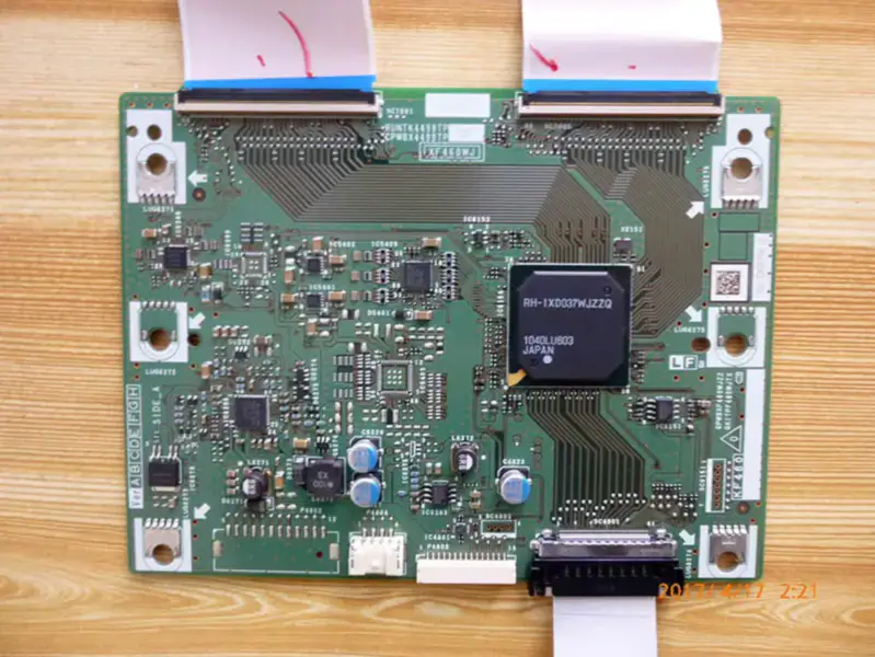 Sharp LCD-60LX710A logic Board RUNTK4499TP CPWBX4499TP ZE XF460WJ