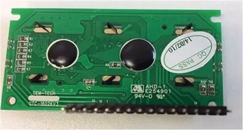 GEM-TECH GTC-1602KV3 AHD-1 E254901 94V-0 LCD board