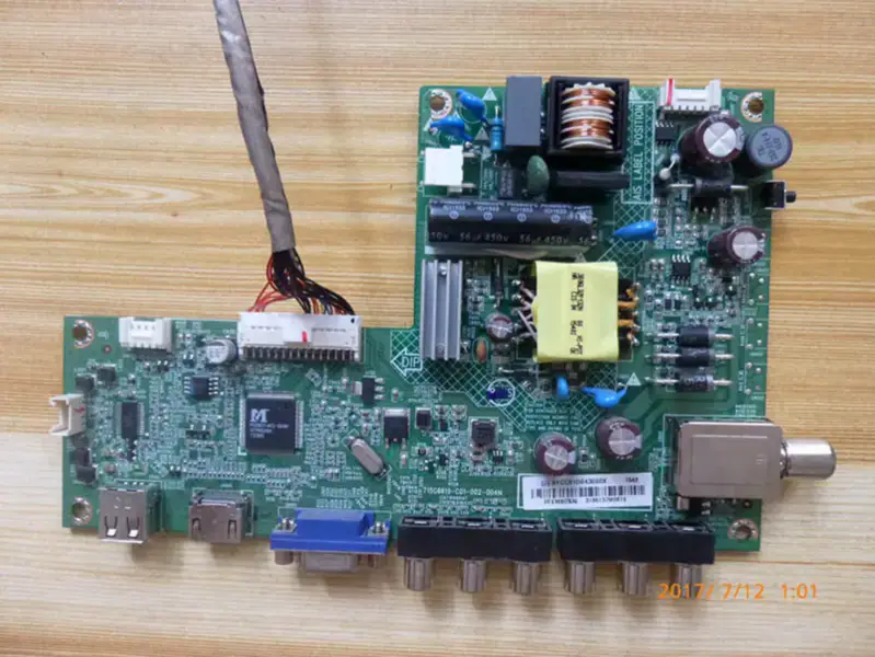 Carte Skyworth 32E200E lcd TPT315B5-WX226