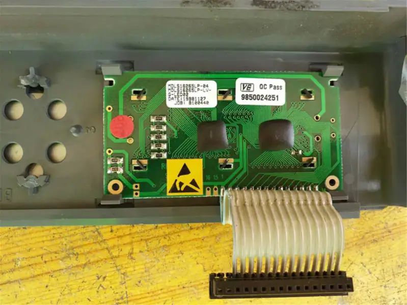 Carte de lecteur EUROTHERM 620 VECTOR LINK MDLS16265LP-04, carte LCD