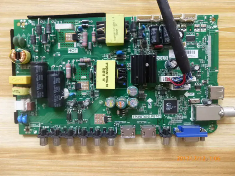 Haier MOOKA43A3C Board TP.VST69D.PB702 lcd BOEI430WU1