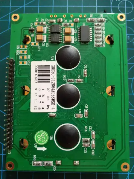 Carte LCD XRDSC-G12864ADBSWSD-4