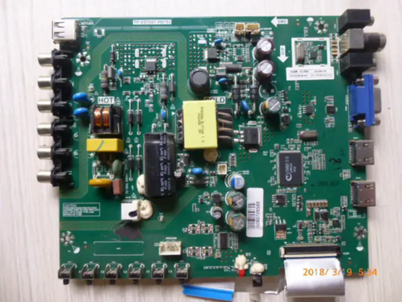 Haier 32B510X Board TP.VST69T.PB753 with lcd HV320WHB-N06