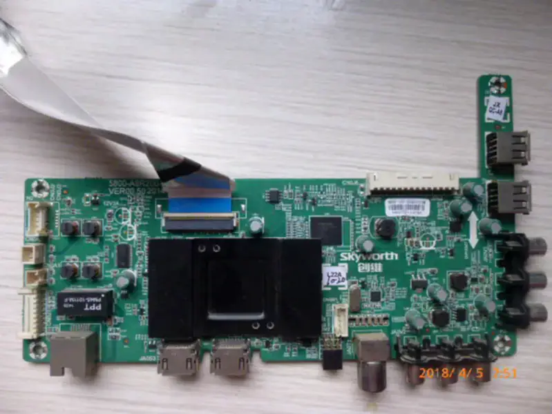 Carte de pilote de carte Skyworth LED-43B800S de 43 pouces, carte LCD