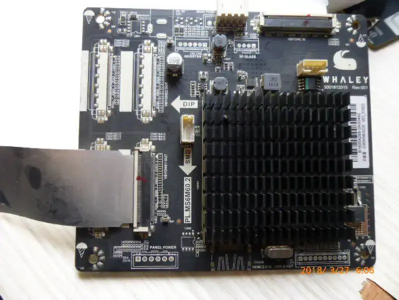 whaley W55C1J board PL.MS6M60.2 3001812015 REV.001 LCD board