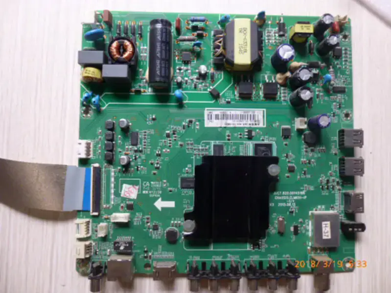 changhong 39D3700I 39A1 Board JUC7.820.00145186 with lcd C390X15-E1-A