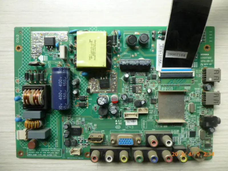 Carte d'entraînement KONKA LED32F3000E 32 pouces DP49