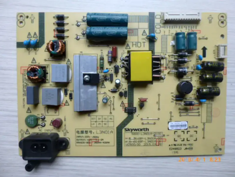 Carte d'alimentation Skyworth 43E3000, 43 pouces