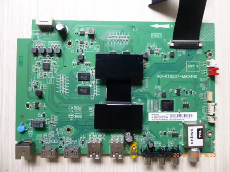 Carte TCL B55A658U 40-RT9507-MAD4HG lcd LVU550NDEL