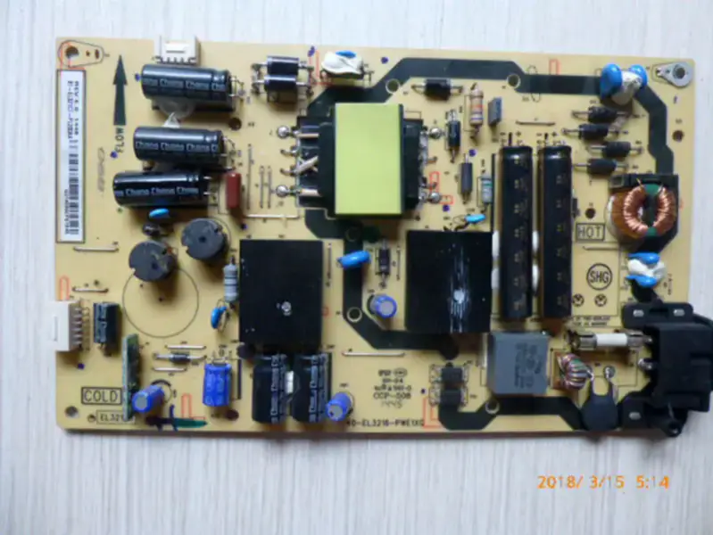 TCL L32F1600E/B32E650B Power Supply Board 40-EL3216-PWE1XG