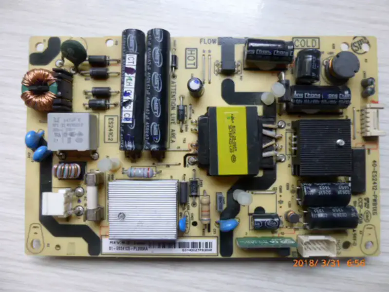 TCL L28D66A-P Power Supply Board 40-ES2412-PWB1XG 81-ES241C5-PL200AA