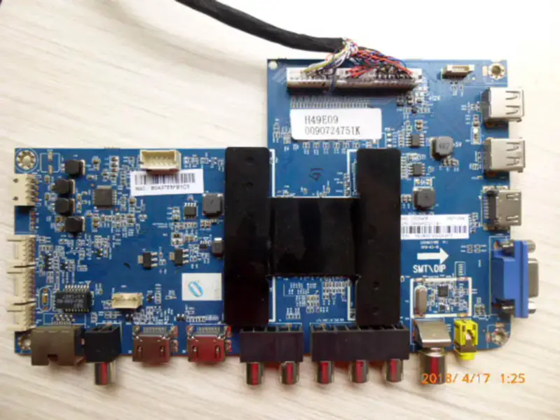 Haier H49E09 Board 0091802118B v1.v lcd BOEI490WU1