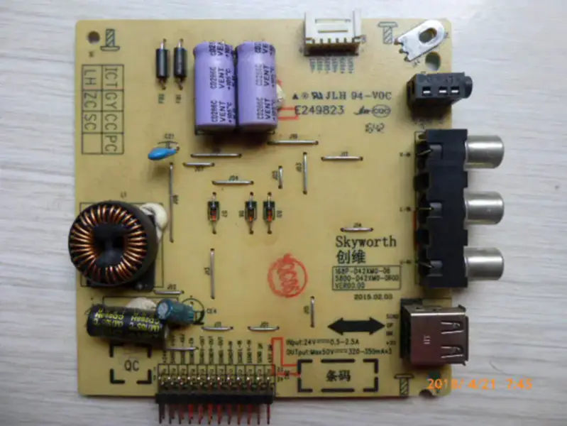 Carte onduleur Skyworth 42E360E 42E5ERS 5800-D42XM0-0600 168P-P42XM0-06