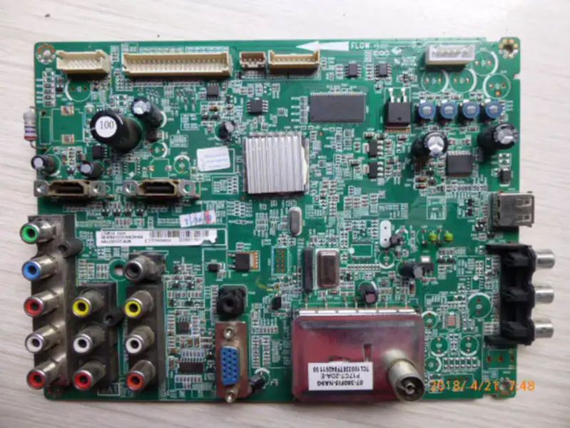 Carte d'entraînement TCL L32E19 32 pouces, carte LCD LM67