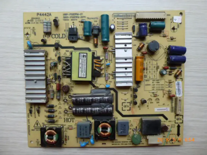Skyworth 32E500E 32E5DH Power Supply Board 5800-P32EWM-0070 168P-P32EWM-07