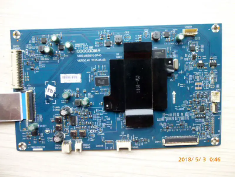 coocaa A43 Board 5800-A8S610-0P40 with lcd LC430DUY LCD board
