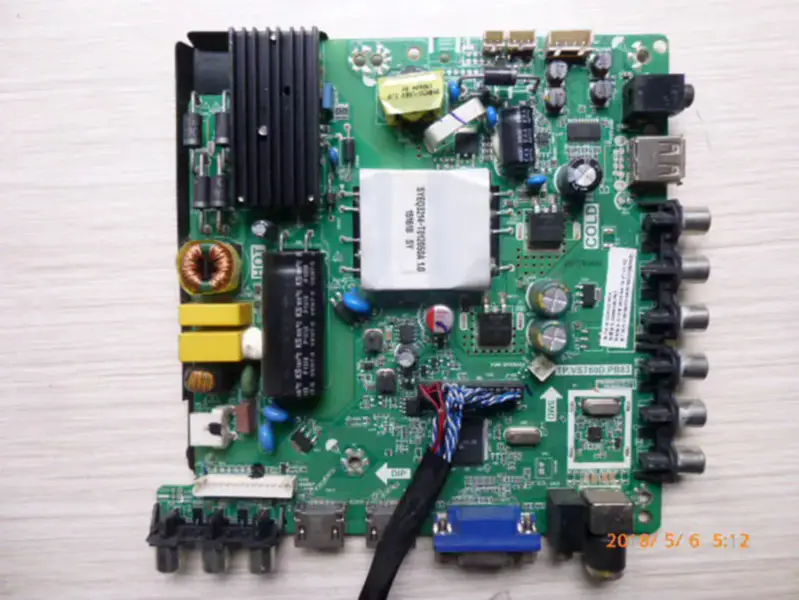 Haier H40E12 40 pouces avec carte de pilote lcd, carte AV