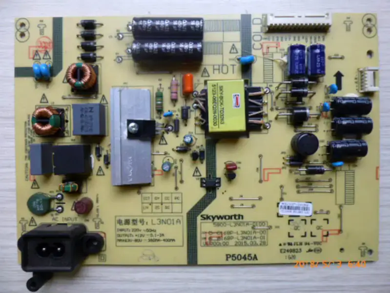 Carte de lecteur Skyworth 43E3500 43 pouces