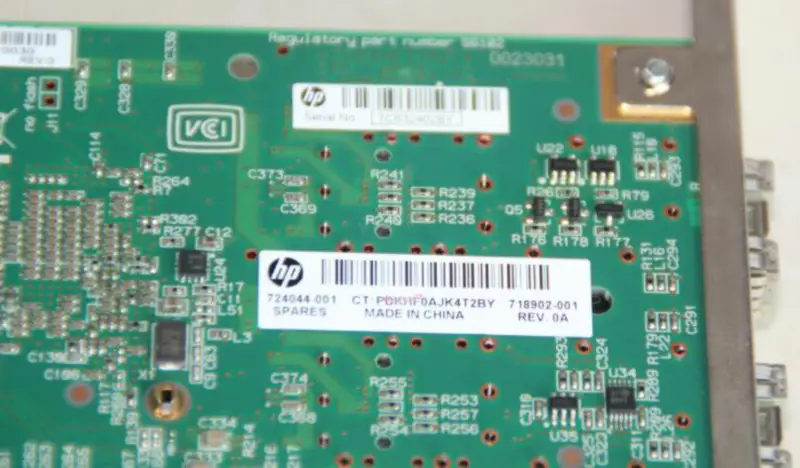 718904-B21 HP Ethernet 10Gb 2-port 570SFP+ Adapter Card industrial motherboard